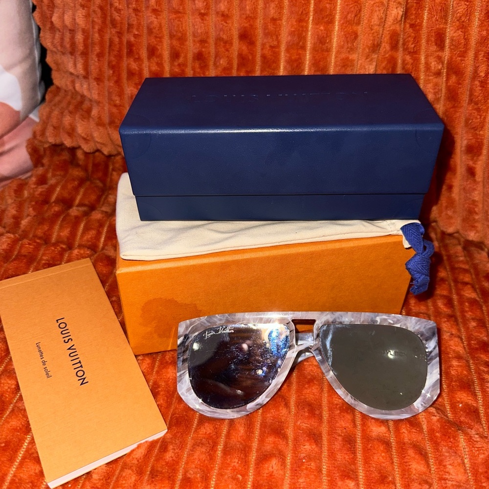 Louis Vuitton x Virgil Abloh Selby Marble Sunglasses